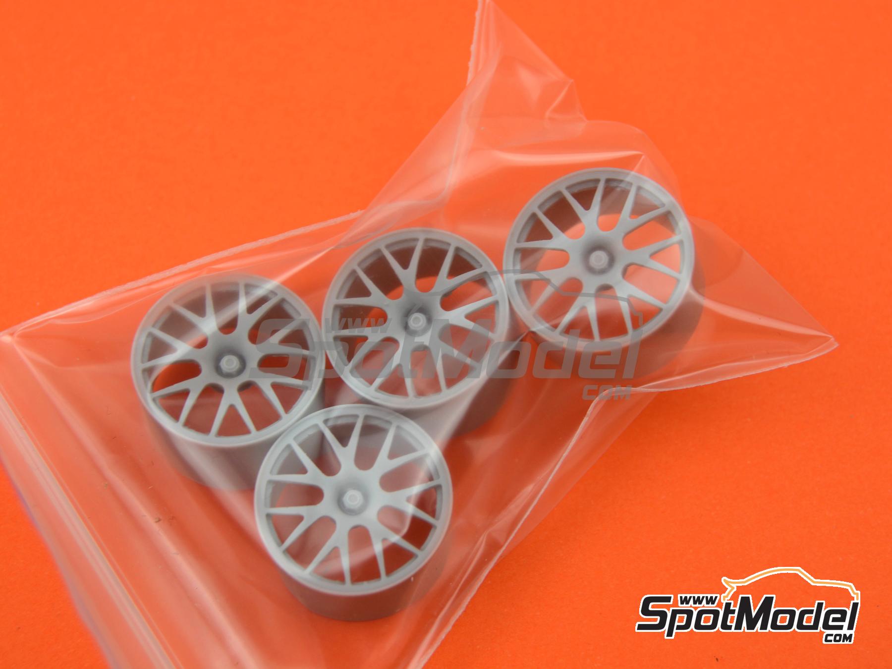 Ukrainian Scale Cars Production Rims 1/24 scale BBS RGT 18 inches